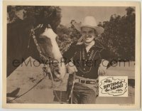 7c686 RHYTHM OF THE SADDLE LC R1947 best close portrait of Gene Autry with his horse Champion!