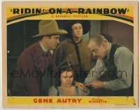 7c693 RIDIN' ON A RAINBOW LC 1941 Gene Autry & Smiley Burnette watch Guy Usher question Mary Lee!