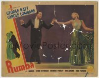 7c715 RUMBA LC 1935 incredible full-length image of George Raft & sexy Carole Lombard dancing!