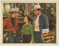 7c778 SILVER CITY BONANZA LC #3 1951 pretty Mary Ellen Kay between cowboys Rex Allen & Buddy Ebsen!