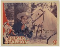 7c779 SILVER STALLION LC #7 R1946 David Sharpe snuggles up to Thunder the Wonder Horse!