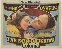 7c800 SON-DAUGHTER LC 1932 c/u of Helen Hayes & Ramon Novarro made up to look Chinese, rare!