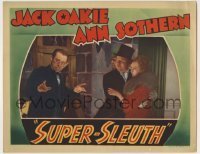 7c850 SUPER-SLEUTH LC 1937 movie detective Jack Oakie, sexy Ann Sothern, serial killer Ciannelli!