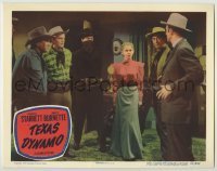 7c872 TEXAS DYNAMO LC #6 1950 Charles Starett as the Durango Kid rescues pretty Lois Hall!