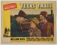 7c873 TEXAS TRAIL LC 1937 William Boyd as Hopalong Cassidy, Gabby Hayes & young Billy King!