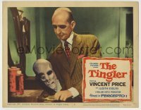 7c887 TINGLER LC #6 1959 William Castle, presented in Percepto, Philip Coolidge w/ monster mask!