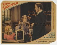 7c893 TOM SAWYER LC 1930 Jackie Coogan gets in trouble for drawing cartoon of his teacher!
