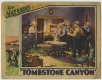 7c894 TOMBSTONE CANYON LC 1932 Ken Maynard holds both of his guns on a group of bad guys!