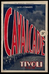 7d017 CAVALCADE English magazine 1933 Noel Coward, Best Picture & Best Director winner!