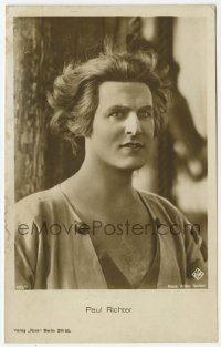 7d179 PAUL RICHTER 992/1 German Ross postcard 1920s he was Siegfried in Fritz Lang's Die Nibelungen