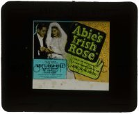 7d251 ABIE'S IRISH ROSE glass slide 1946 Joanne Dru, Anne Nichols, most riotous, romantic hit!