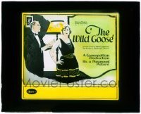 7d452 WILD GOOSE glass slide 1921 Mary MacLaren, Holmes Herbert, from the story by Gouveneur Morris!