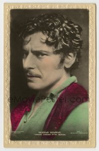 7d241 RONALD COLMAN #245J English 4x6 postcard 1920s head & shoulders portrait of the great actor!