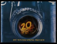 7d696 20TH CENTURY FOX 1997 WINTER SPRING PREVIEW presskit w/ 7 stills 1997 Star Wars, Power Rangers