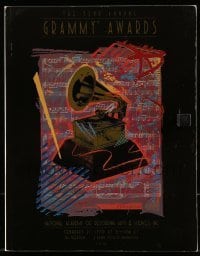 7d800 32ND ANNUAL GRAMMY AWARDS program 1990 includes 3-D glasses to view a special A&M Records ad!