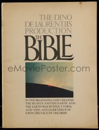 7d827 BIBLE souvenir program book 1967 John Huston as Noah, Boyd as Nimrod, Ava Gardner as Sarah!