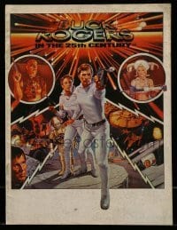 7d837 BUCK ROGERS souvenir program book 1979 Gil Gerard, from classic sci-fi comic strip!