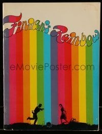 7d873 FINIAN'S RAINBOW souvenir program book 1968 Fred Astaire, Petula Clark, Francis Ford Coppola
