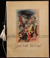 7d881 GONE WITH THE WIND souvenir program book 1939 for the Atlanta & Los Angeles premiere, rare!