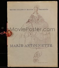 7d928 MARIE ANTOINETTE souvenir program book 1938 Norma Shearer & Tyrone Power, MGM crowning glory!