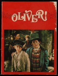 7d939 OLIVER souvenir program book 1969 Charles Dickens, Mark Lester, Shani Wallis, Carol Reed!