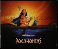 7d944 POCAHONTAS souvenir program book 1995 Disney cartoon about the famous Native American Indian!