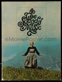 7d968 SOUND OF MUSIC 52pg souvenir program book 1965 Robert Wise classic musical, Julie Andrews!