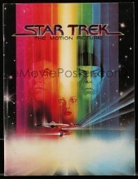 7d975 STAR TREK souvenir program book 1979 Peak art of William Shatner, Nimoy & Persis Khambatta!