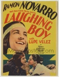 7d027 LAUGHING BOY mini WC 1934 Ramon Novarro is Native American Indian from Pulitzer Prize novel!