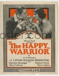 7d080 HAPPY WARRIOR herald 1925 great images of Malcolm McGregor & Alice Calhoun!