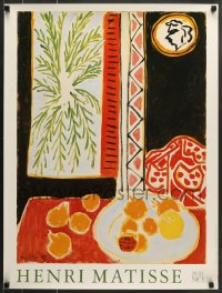 7f796 HENRI MATISSE 24x32 French commercial poster 1987 Nature morte aus grenades from 1947 print!