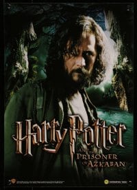 7f907 HARRY POTTER & THE PRISONER OF AZKABAN 2-sided 12x17 video poster 2004 Oldman as Sirius Black!