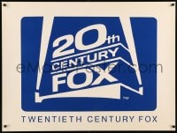 7f586 20TH CENTURY FOX 30x40 special 1987 great artwork of classic logo!