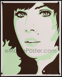 7f363 BAXTER ORR signed artist's proof 16x20 art print 2008 by the artist, girl with Green Eyes!