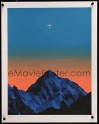 7f294 DAN MCCARTHY signed #508/600 16x20 art print 2011 Up Above the World So High, mountain top!