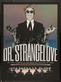 7f371 DR. STRANGELOVE signed foil artist's proof 18x24 art print 2014 by artist Tracie Ching!