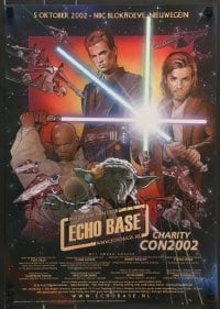 7f149 ECHO BASE CHARITY CON 17x23 Dutch special 2002 cool completely different art by Matt Busch!