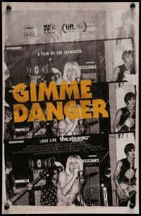 7f967 GIMME DANGER mini poster 2016 Iggy Pop, Asheton, Asheton, Williamson, color title!