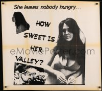 7f664 HOW SWEET IS HER VALLEY 31x34 special 1974 she leaves nobody hungry!