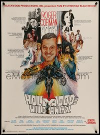 7f720 ROGER CORMAN: HOLLYWOOD'S WILD ANGEL 17x23 special 1978 Demme, Fonda, Howard, Scorsese!
