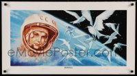 7f342 SEAGULL signed #26/95 18x32 art print 1993 by artists Alexei Leonov, Tereshkova!
