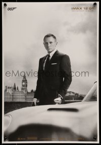 7f724 SKYFALL IMAX 14x20 special 2012 image of Daniel Craig as Bond, newest 007!