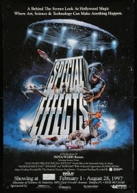 7f172 SPECIAL EFFECTS 27x39 special 1996 behind the scenes, Hollywood magic!