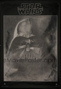 7f023 STAR WARS soundtrack 22x33 music poster 1977 George Lucas sci-fi epic, Darth Vader by Tom Jung