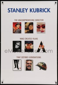 7f940 STANLEY KUBRICK COLLECTION 27x40 video poster 1999 Paths of Glory, Dr. Strangelove, 2001!