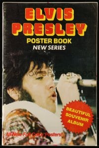 7g027 ELVIS PRESLEY POSTER BOOK new series softcover book 1977 full-color images you can display!
