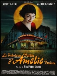 7g722 AMELIE French 1p 2001 Jean-Pierre Jeunet, great photo of Audrey Tautou by Laurent Lufroy!