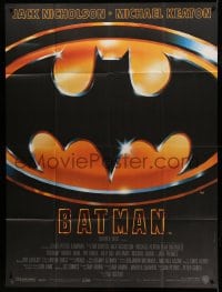 7g736 BATMAN French 1p 1989 Michael Keaton, Jack Nicholson, directed by Tim Burton!