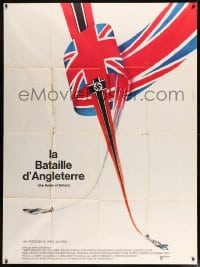 7g737 BATTLE OF BRITAIN French 1p 1969 all-star cast in historical World War II battle!