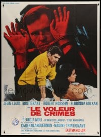 7g781 CRIME THIEF French 1p 1969 Jean-Louis Trintignant, Florinda Bolkan, Le Voleur de Crimes!